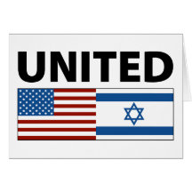 United with Israel Greeting Card