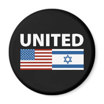 United with Israel Magnet