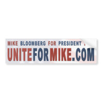 UniteForMike.com Bumpersticker Bumper Stickers