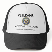 Unites State Navy, VETERANS, MOVEONRUSSELL.ORG,... hats