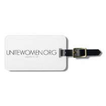 UniteWomen.org luggage tag luggage tags