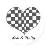 Unity Heart stickers