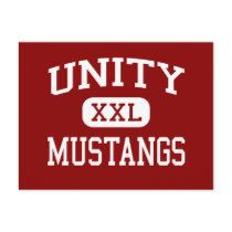 Unity - Mustangs - Senior - Mendon Illinois postcards