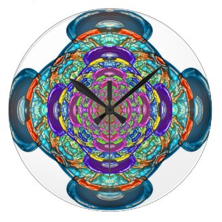 Unity Omen Mandala Clock