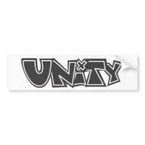 Unity (Operation Ivy Style) bumper stickers by coreywithoutYou Unity (Operation Ivy Style) bumper stickers