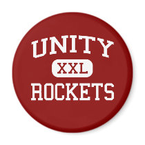 Unity - Rockets - High School - Tolono Illinois magnets by customteamsportswear Unity - Rockets - High School - Tolono Illinois magnets