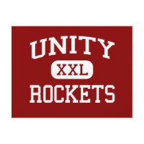 Unity - Rockets - High School - Tolono Illinois postcards