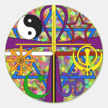 Unity Spiritual Symbols Stickers