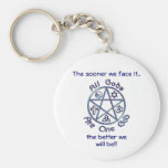 unityanim all are one for zazzle designs, The s... Keychain