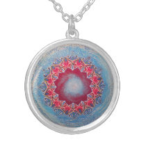 Univers Mandala Art, from artist: Zoharit rubin Custom Necklace