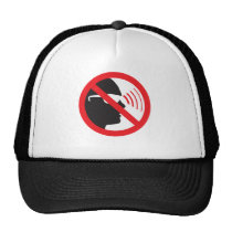 Universal anti-surveillance privacy demand logo trucker hat