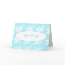 Universal Emblem Happy Holidays Greeting Card
