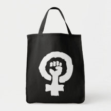 Universal Female symbol Solidarity hand Bags