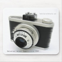 Universal Meteor Vintage Camera Mousepad