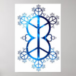 Universal Peace & Love Fractal Print