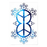 Universal Peace & Love Fractal posters