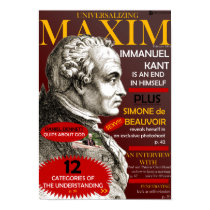 Universalizing Maxim posters