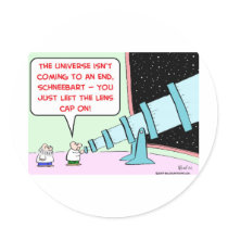 universe end lens cap telescope astronomer stickers by rexfmay universe end lens cap telescope astronomer stickers