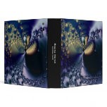 Universe · Fractal Art · Blue & Gold binders