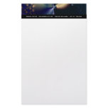 Universe · Fractal Art · Blue &amp; Gold Stationery Design