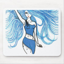 Universe Goddess mousepads