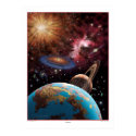 Universe II Print by lynettecook Universe II Print