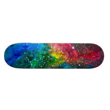 Universe Skateboard by Megaflora.