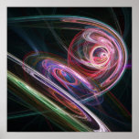 universe track rays poster