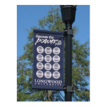 Universidad de Longwood Tarjeta Postal