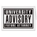 University Advisory Future Attorney cards by visualnewbie University Advisory Future Attorney cards
