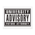 University Advisory Future Attorney postcards by visualnewbie University Advisory Future Attorney postcards