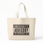 University Advisory The Depressed Guy bags