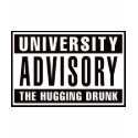 University Advisory The Hugging Drunk t-shirts by visualnewbie University Advisory The Hugging Drunk t-shirts