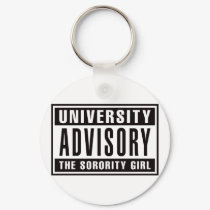 University Advisory The Sorority Girl keychains by visualnewbie University Advisory The Sorority Girl keychains