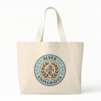 University Alves Light Blue Canvas Bag