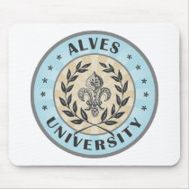 University Alves Light Blue Mouse Pads
