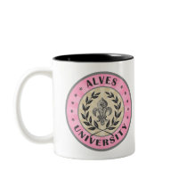 University Alves Pink Mugs