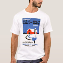 University Illinois Farm 1941 WPA t-shirts