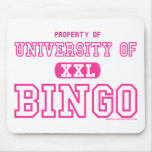 University Of Bingo Pink mouse pad