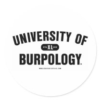 University of Burpology Sticker