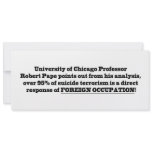 University of Chicago Professor Robert Pape Invite