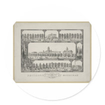 University of Michigan - 1881 Sticker