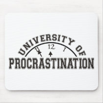 University of Procrastination mousepads