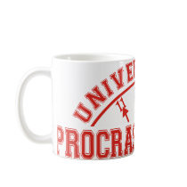 University of Procrastination mugs