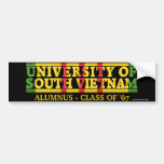 University of South Vietnam Alumnus Sticker Bumper Sticker