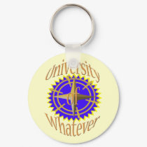 University Of Whatever keychains by catchthenextwave University Of Whatever keychains