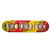 UNKL UniPoker deck skateboards