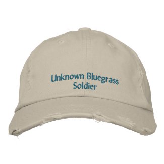 Unknown Bluegrass Soldier Embroidered Baseball Cap