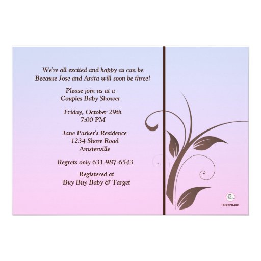Unknown Gender - Photo Baby Shower Invitation