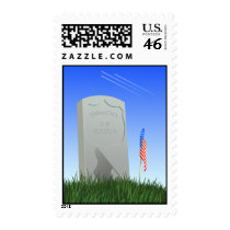 Unknown U.S. Soldier postage by TekArt Unknown U.S. Soldier postage